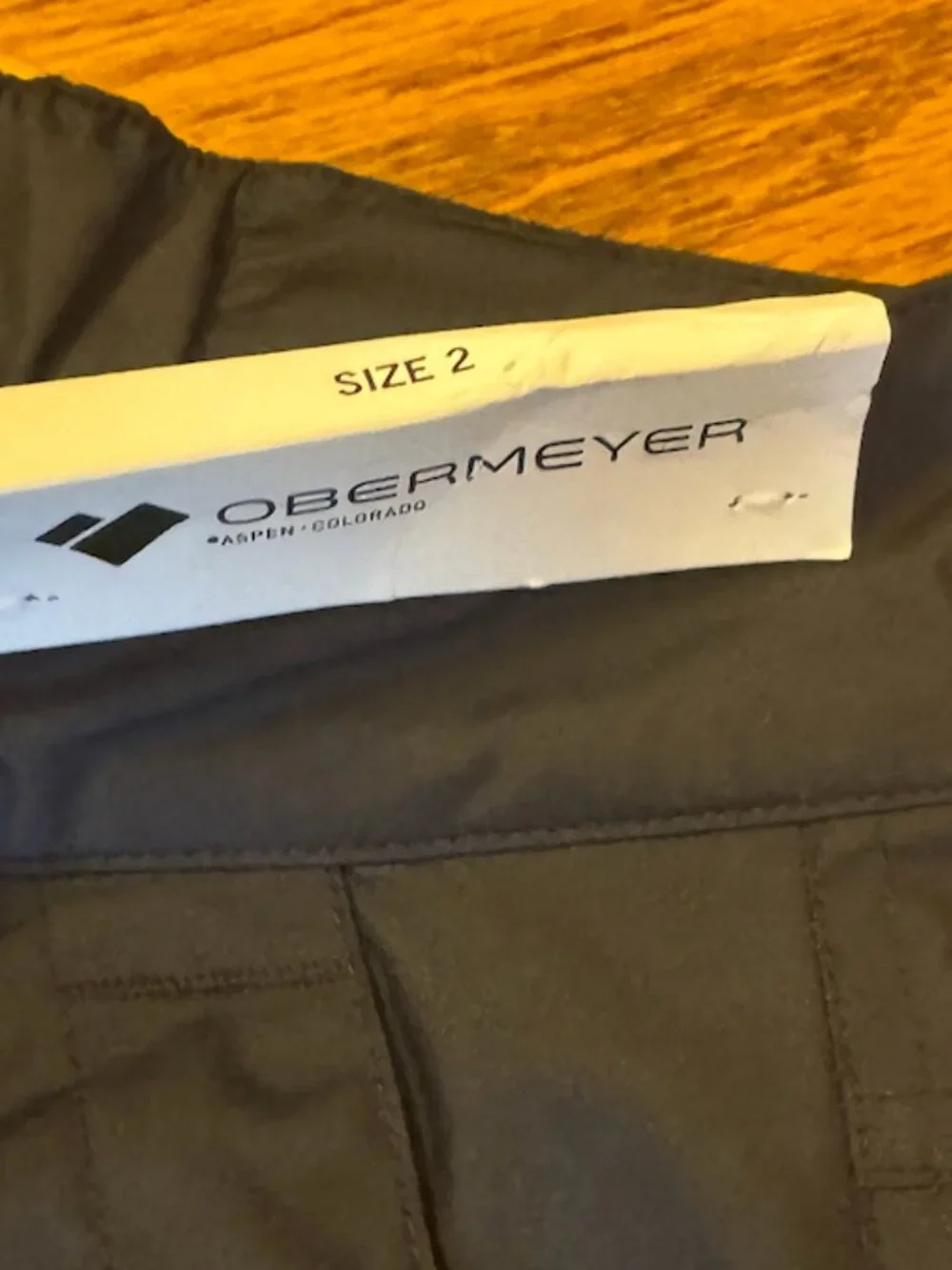 Obermeyer women's ski pants, Keystone, SIze 2 black (D50) NWT